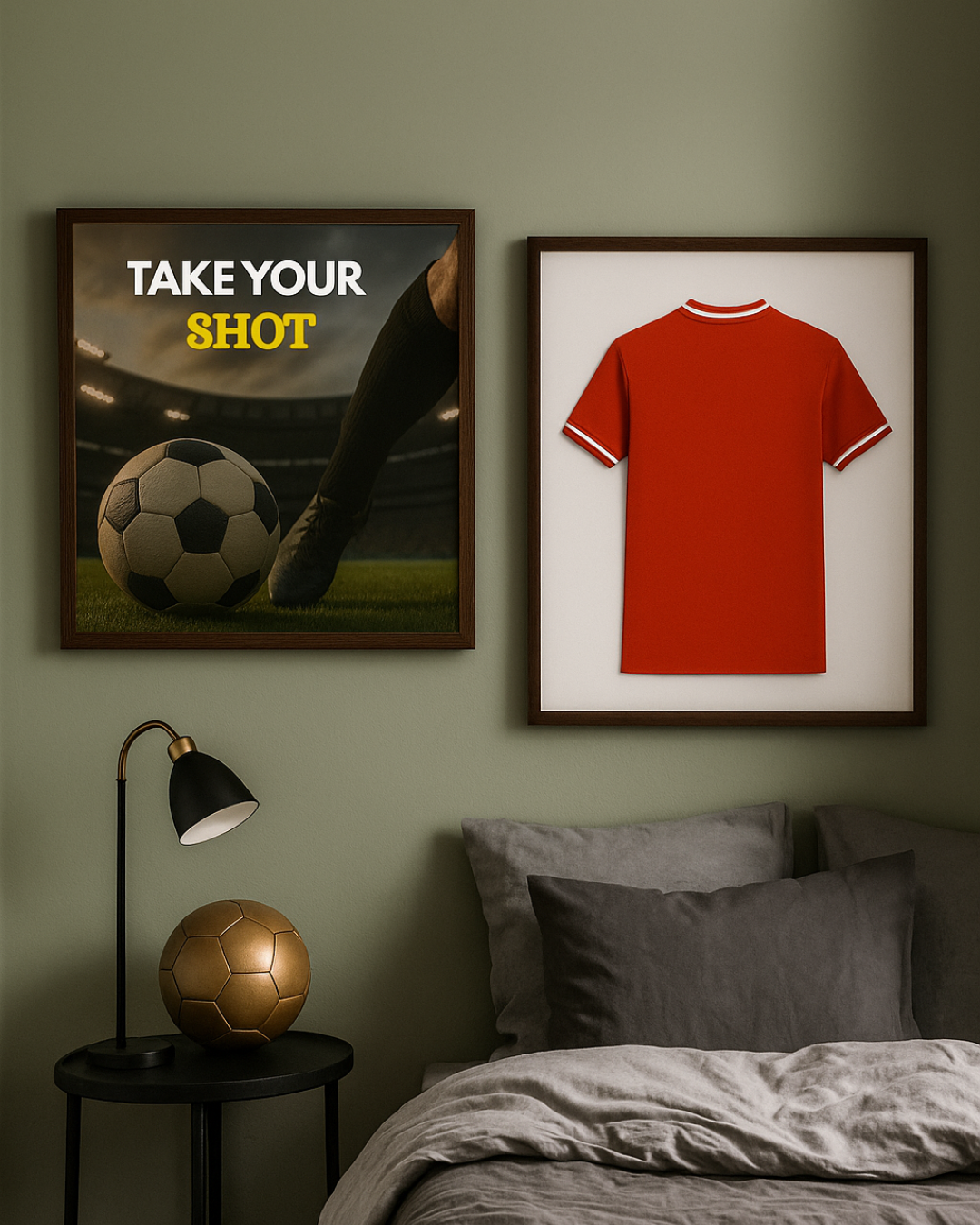 Póster "Take your shot" 30x30 cm / 12x12″